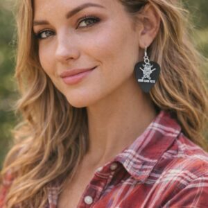 Hard Luck Guitar Pick Earrings